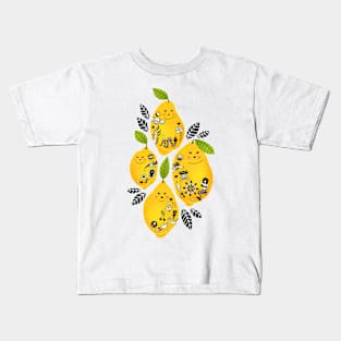 Tattooed Lemons Kids T-Shirt